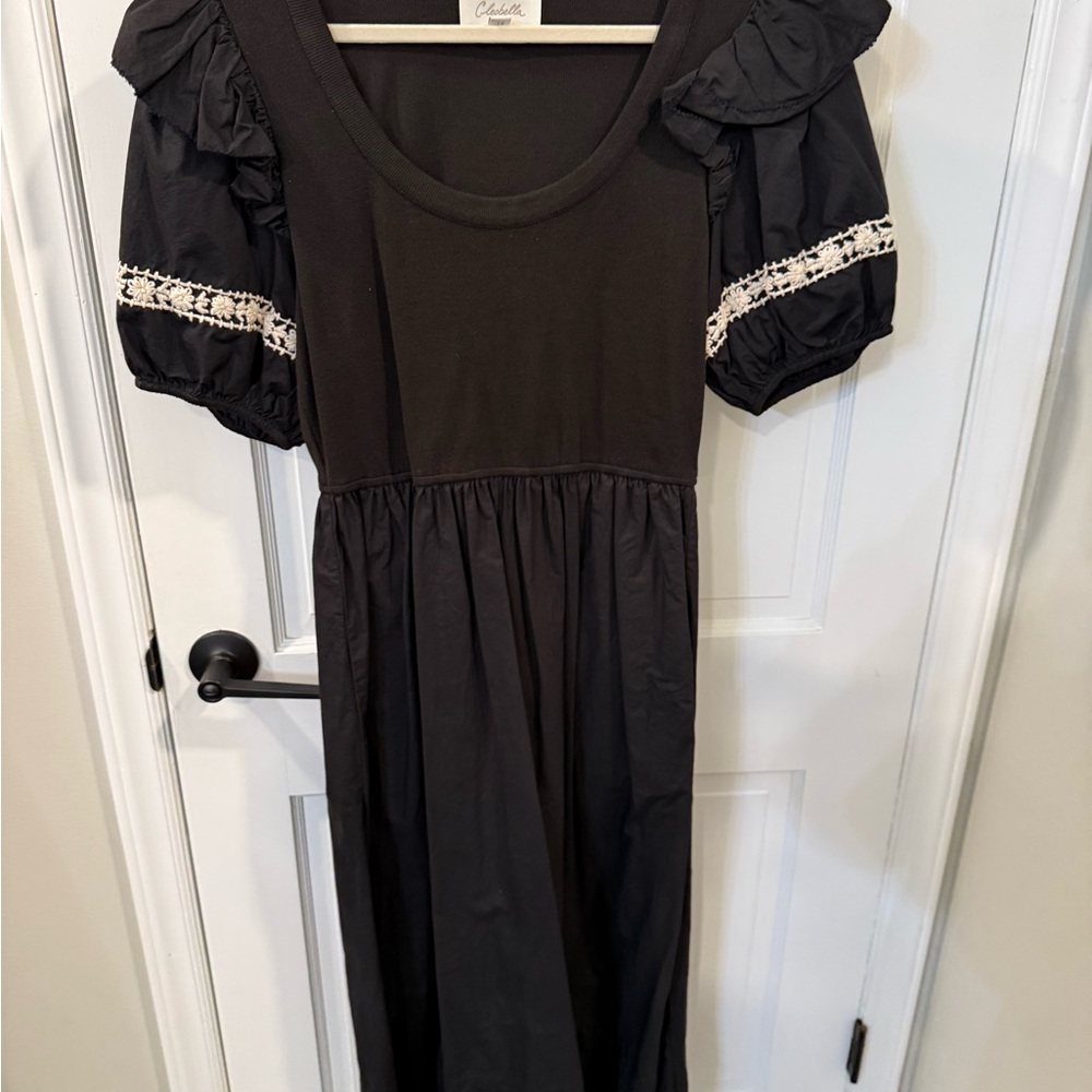 Cleobella Charcoal Gray Top